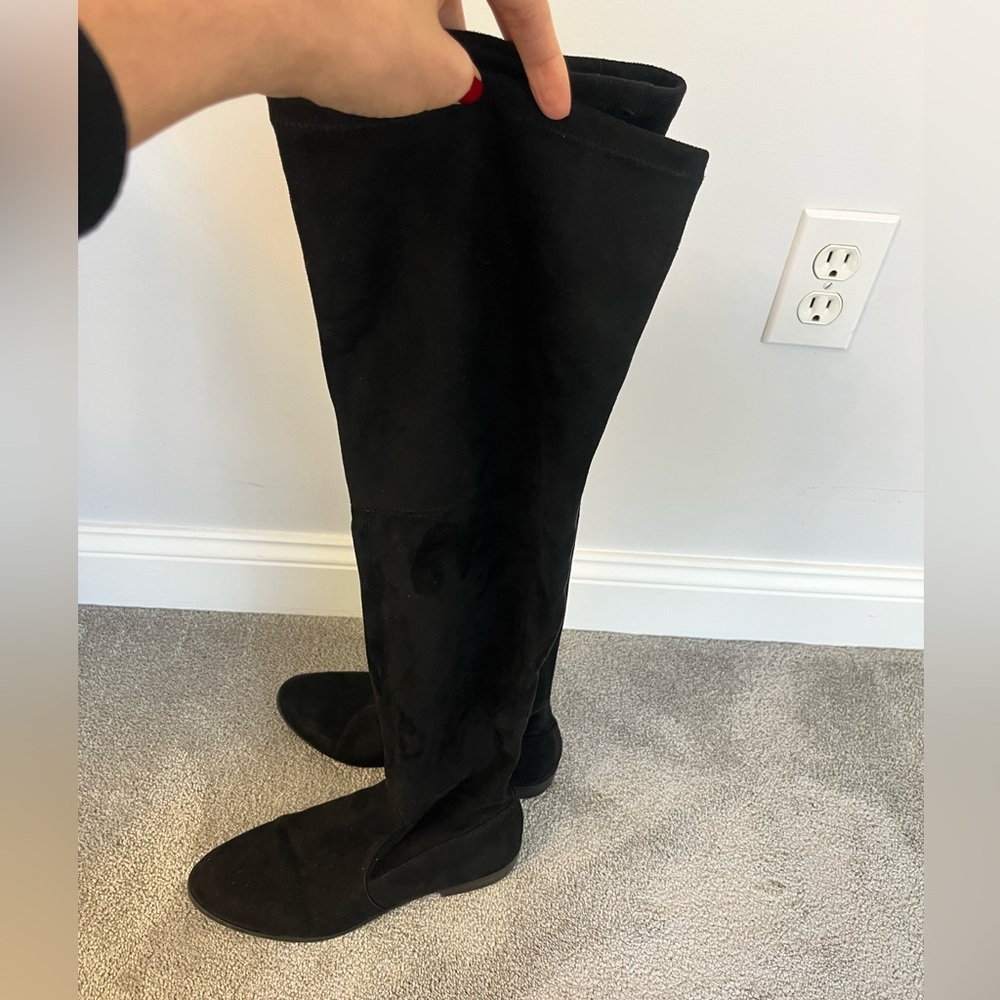 I.N.C International Concepts Irinaa Women Faux Suede over the Knee Boots 10 - Picture 6 of 11